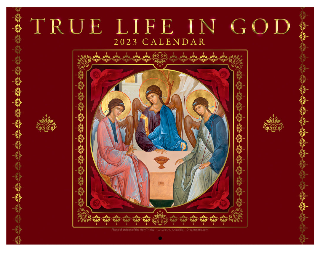 TLIG 2023 Religious Ecumenical Evangelizing Calendar;  Each month has a TLIG Message