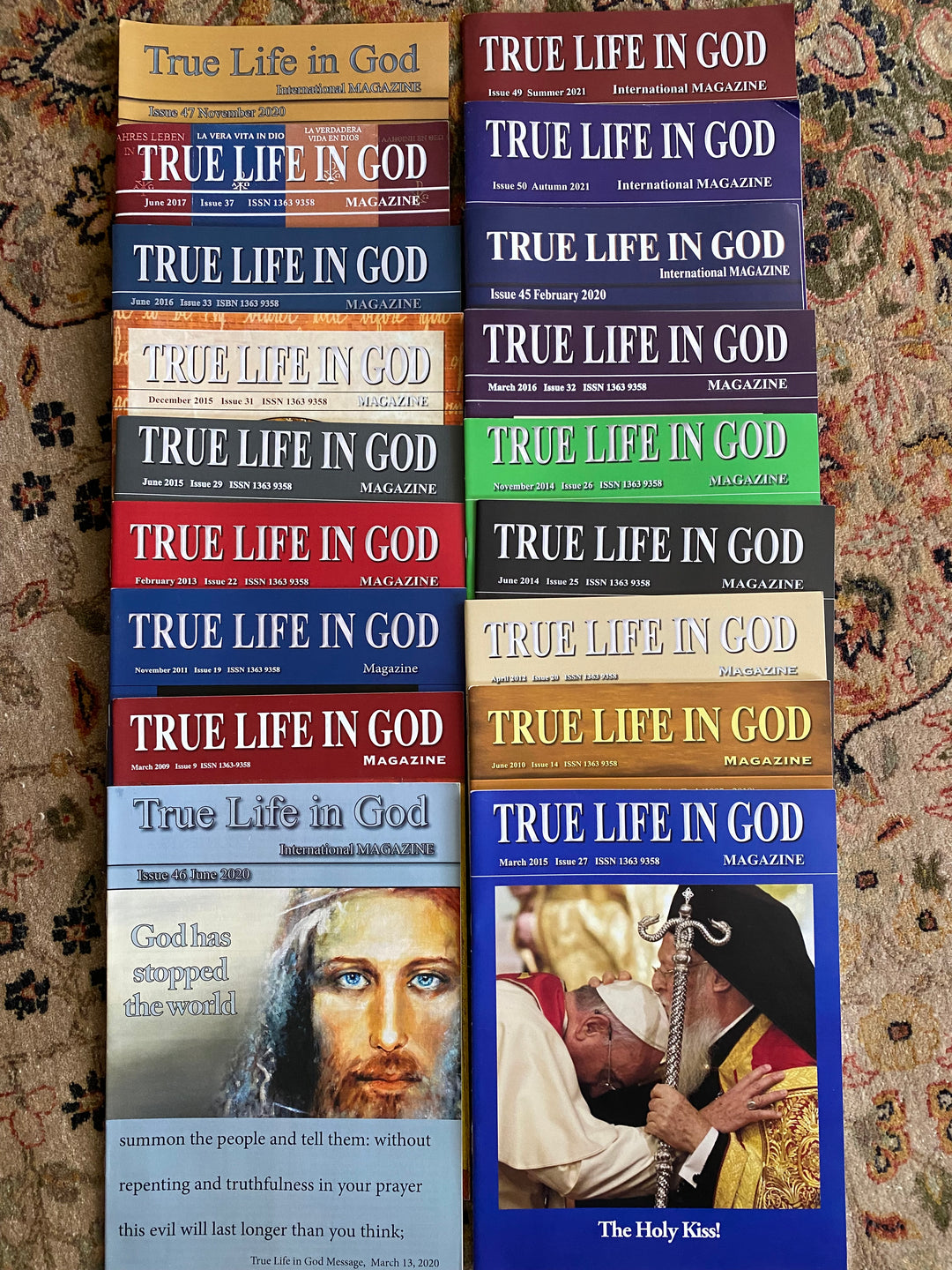 An Assortment of different True Life in God Magazines - 11 per order